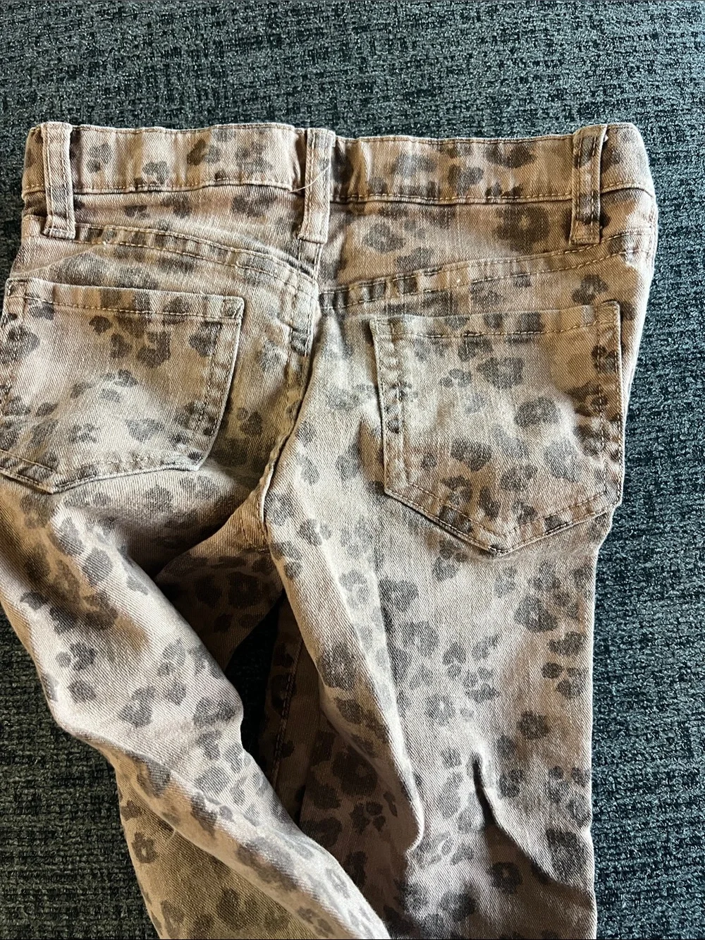 OshKosh B'gosh Leopard-Print Brown Skinny Jeans